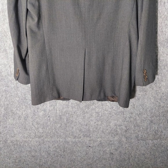 Burberry Men Blazer 42 Long  100% Wool Kingston 42L 3 Button Suit Jacket USA - Picture 14 of 16